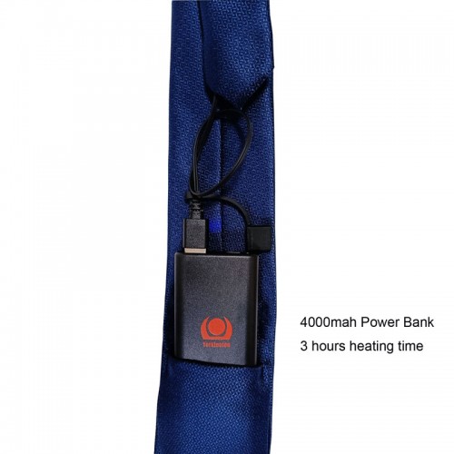 Heated Necktie Dark Blue